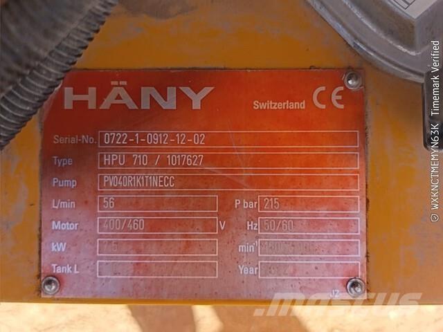  Hany HPU710 Concrete accessories