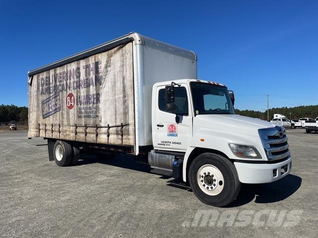 Hino 268 Curtainsider trucks