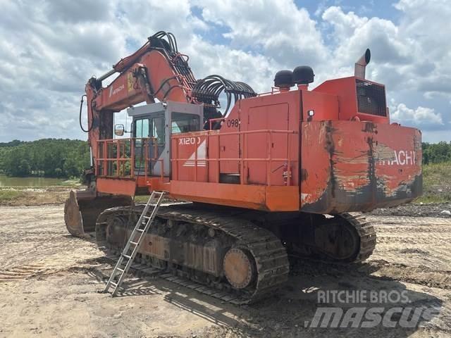 Hitachi EX1200 Crawler excavators