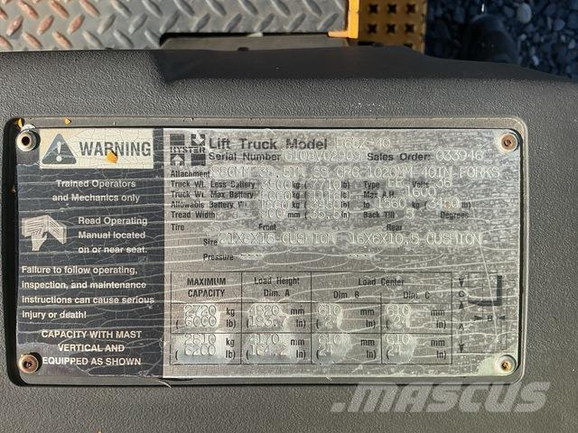 Hyster E65Z-40 Electric forklift trucks