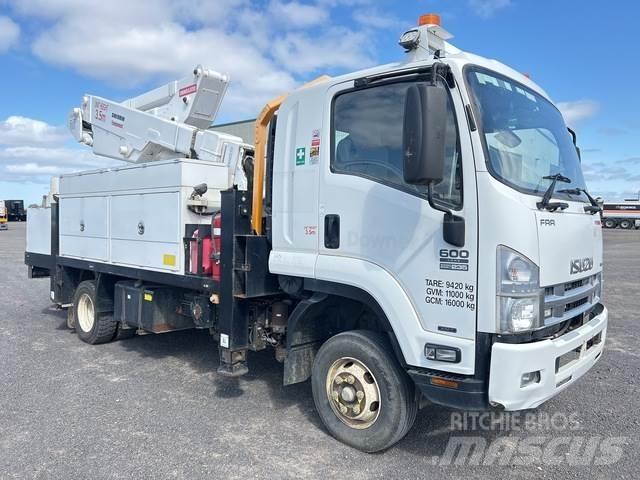 Isuzu FRR600 Truck & Van mounted aerial platforms