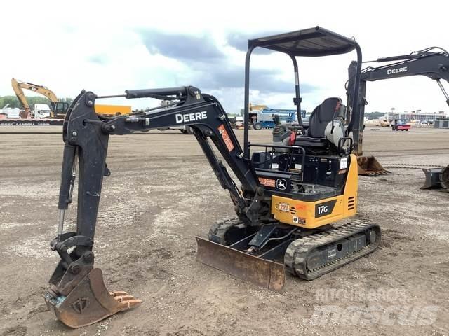John Deere 17G Crawler excavators