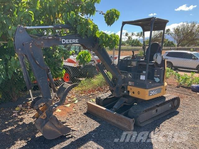 John Deere 26G Crawler excavators