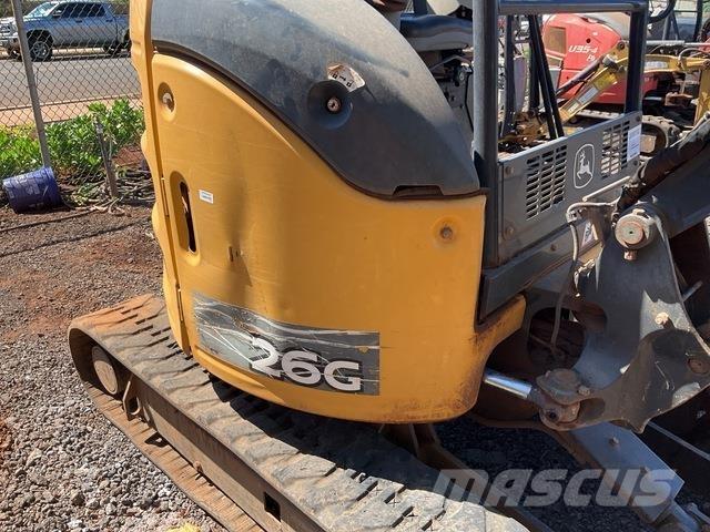 John Deere 26G Crawler excavators