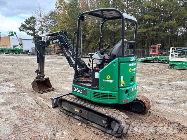 John Deere 26G Crawler excavators