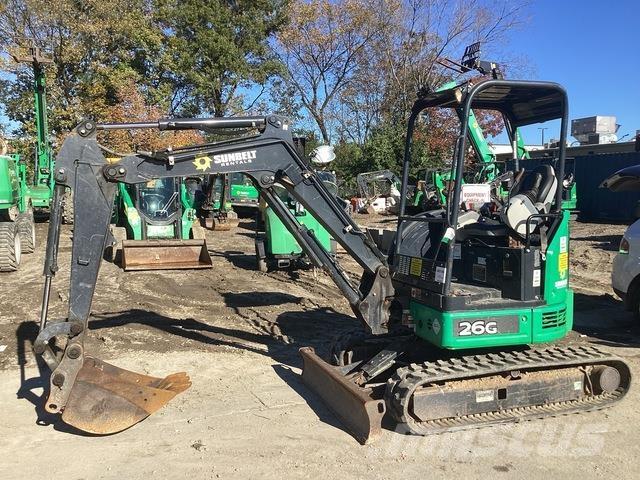 John Deere 26G Crawler excavators