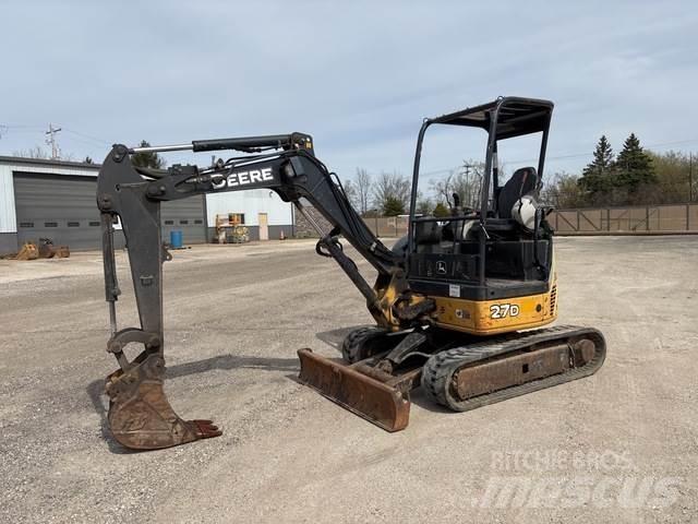 John Deere 27D Crawler excavators
