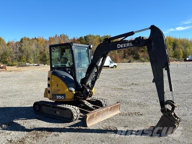 John Deere 35G Crawler excavators