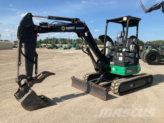 John Deere 35G Crawler excavators