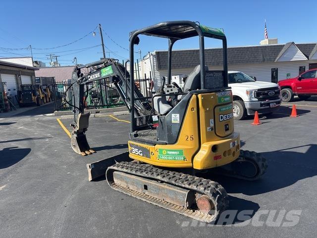 John Deere 35G Crawler excavators