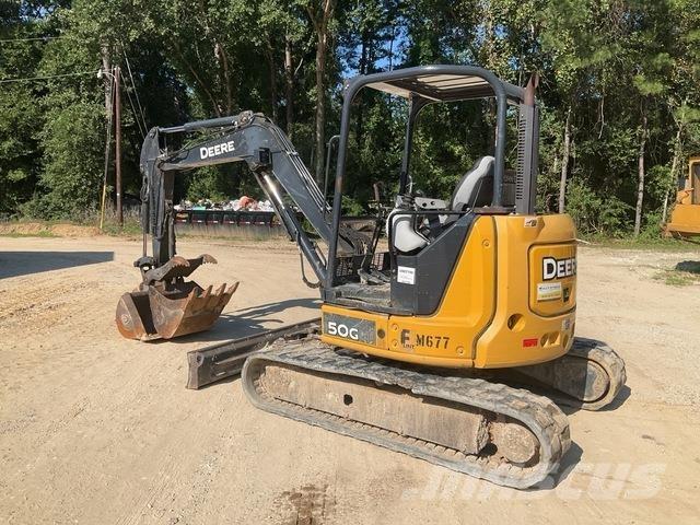 John Deere 50G Crawler excavators