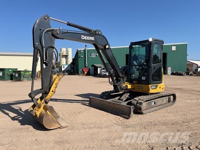 John Deere 50G Crawler excavators