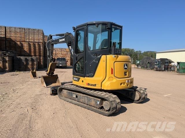 John Deere 50G Crawler excavators
