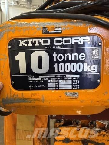  Kito Corp Winches, hoists and material lifts