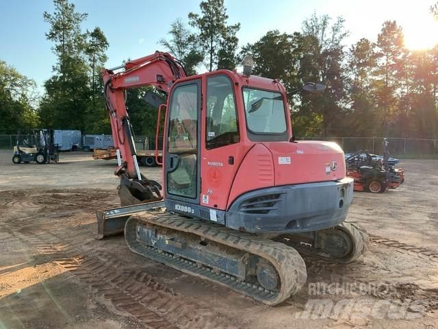 Kubota KX080-3 Crawler excavators