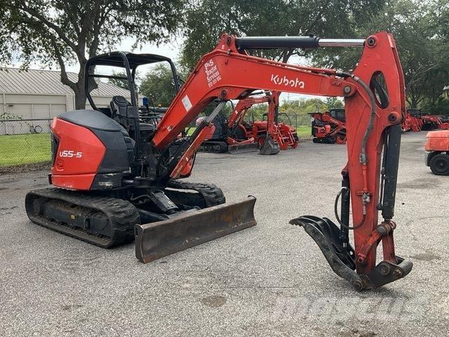 Kubota U55-5R1 Crawler excavators
