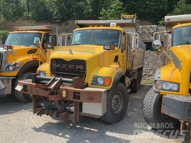 Mack CV700 Snow blades and plows