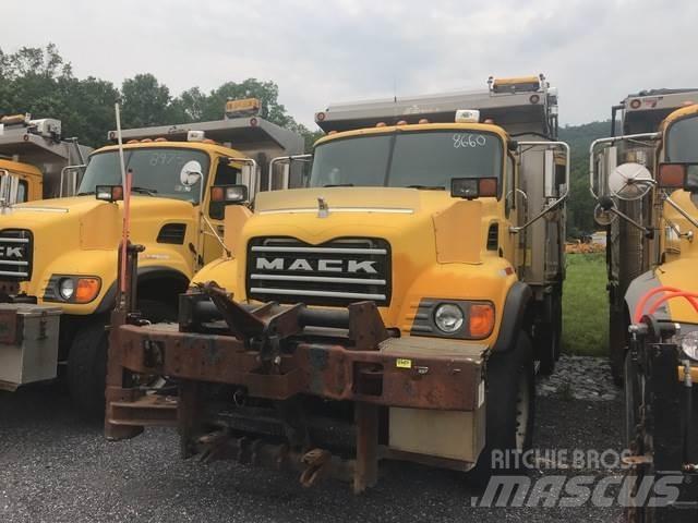 Mack CV700 Snow blades and plows