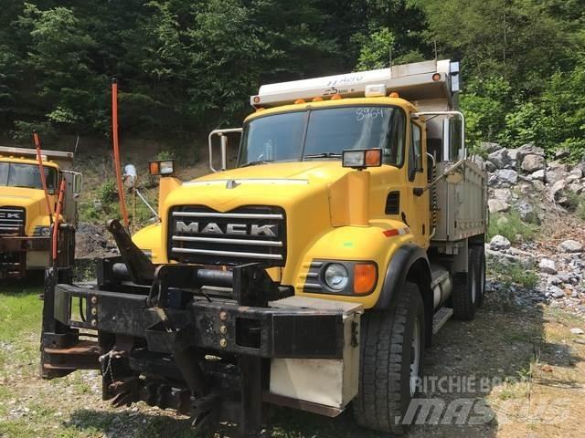 Mack CV700 Snow blades and plows