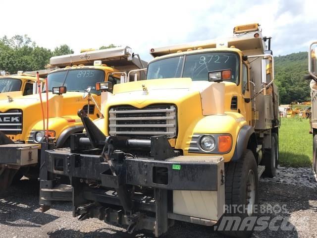 Mack CV713 Snow blades and plows