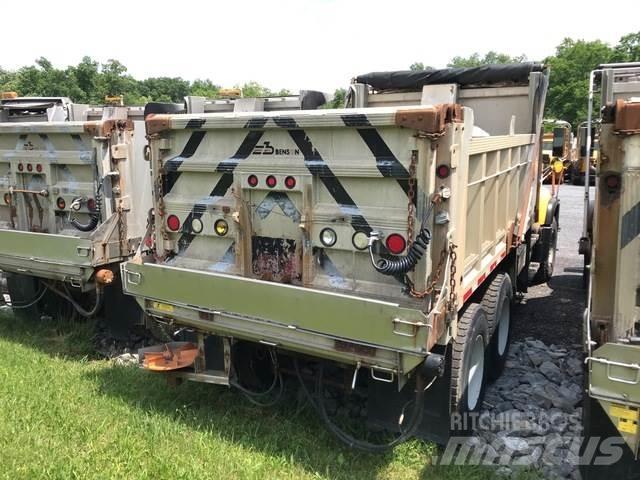 Mack CV713 Snow blades and plows