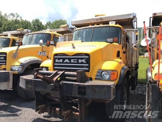 Mack CV713 Snow blades and plows