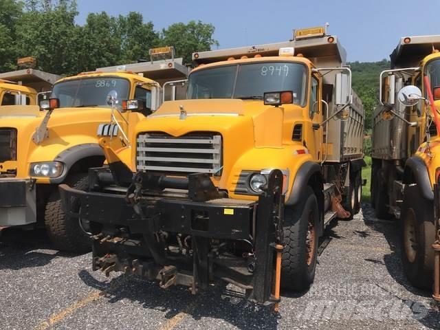 Mack CV713 Snow blades and plows