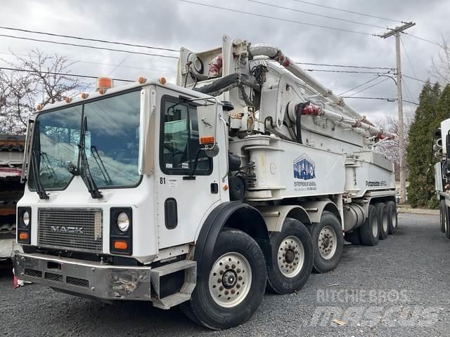 Mack MR688S Concrete pump trucks
