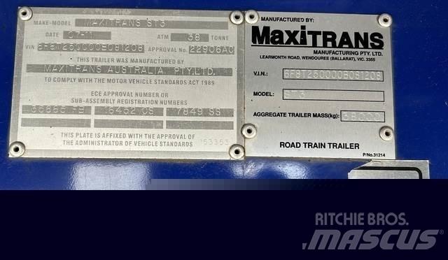 MaxiTrans  Flatbed/Dropside trailers