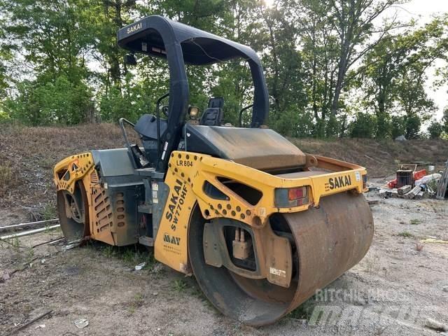 Sakai SW770HF Twin drum rollers
