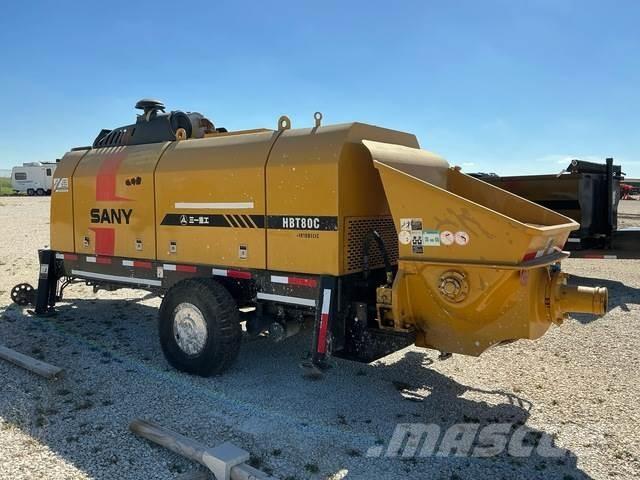 Sany HBT80C Concrete pump trucks