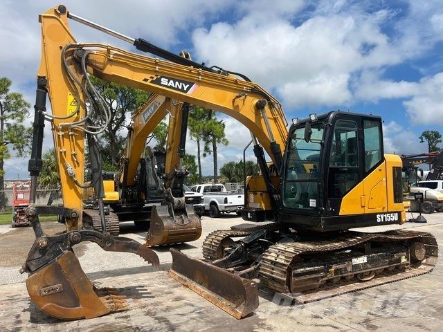 Sany SY155U Crawler excavators