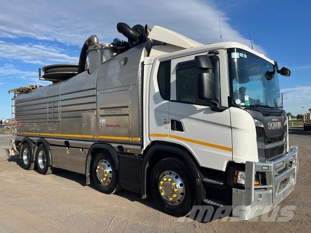 Scania G450 Combi / vacuum trucks