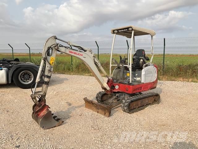 Takeuchi TB216 Mini excavators < 7t (Mini diggers)