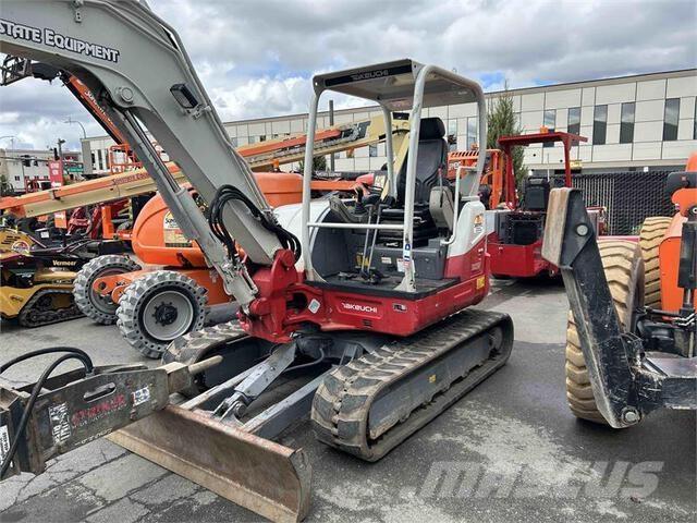 Takeuchi TB260 Crawler excavators