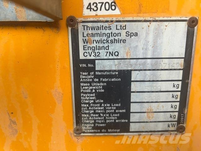 Thwaites  Site dumpers