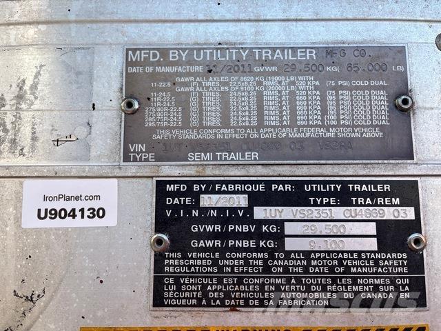 Utility 3000R Temperature controlled semi-trailers