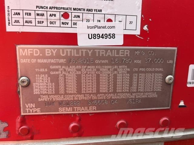 Utility VS1RA Temperature controlled semi-trailers