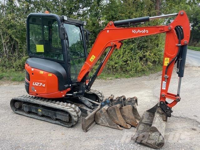 Kubota U27-4 Midi excavators  7t - 12t