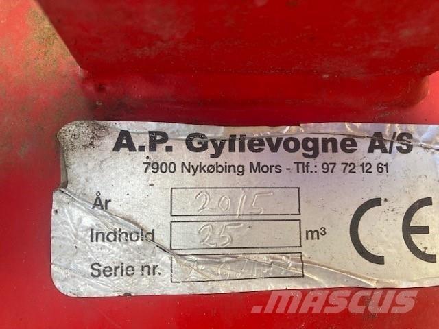 AP GV25TRIDEM Slurry tankers