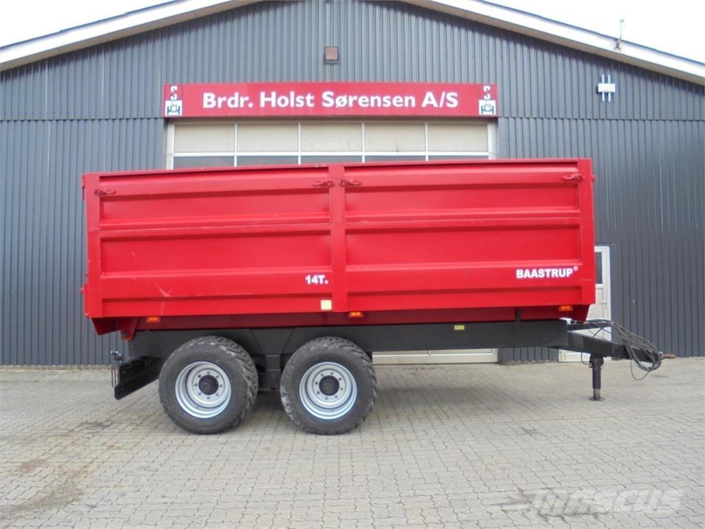 Baastrup 14T Tipper trailers