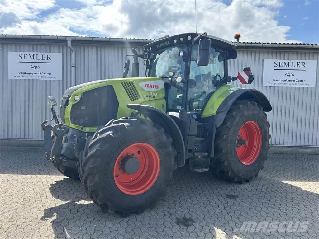 CLAAS AXION 870 Tractors