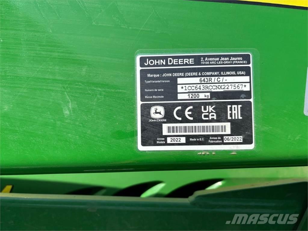 John Deere 6155M Tractors