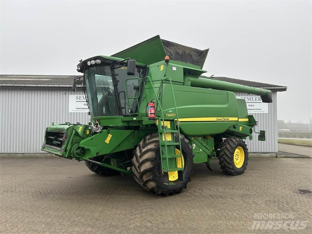 John Deere T660 Combine harvesters