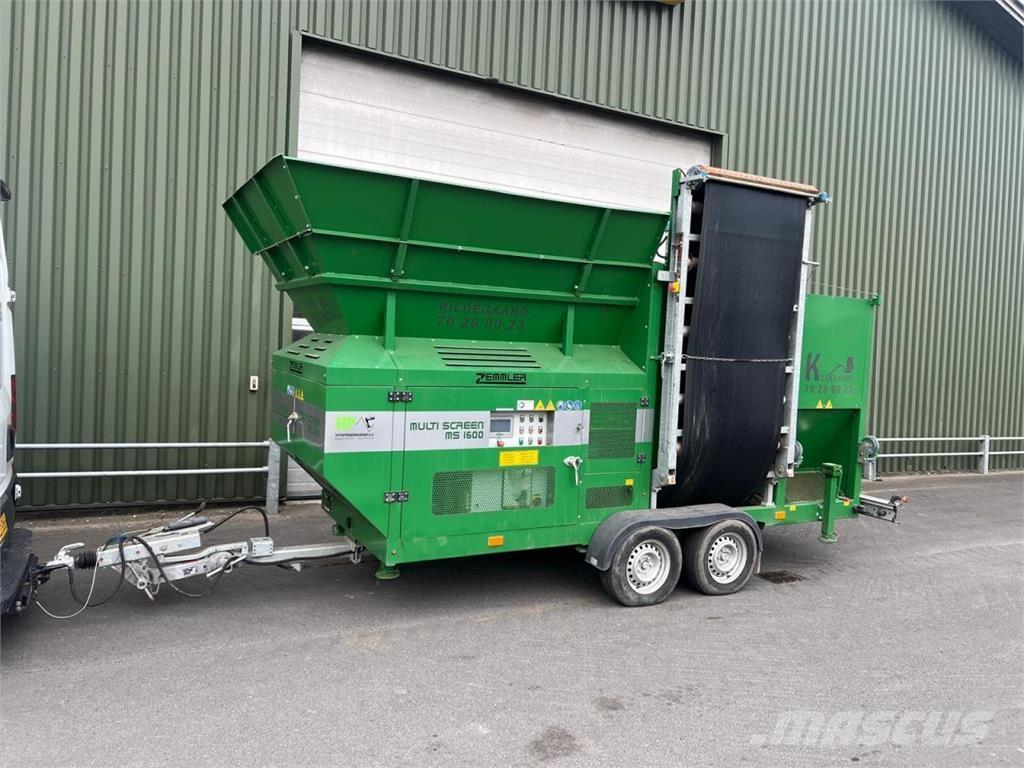 Zemmler MS1600 Waste sorting equipment