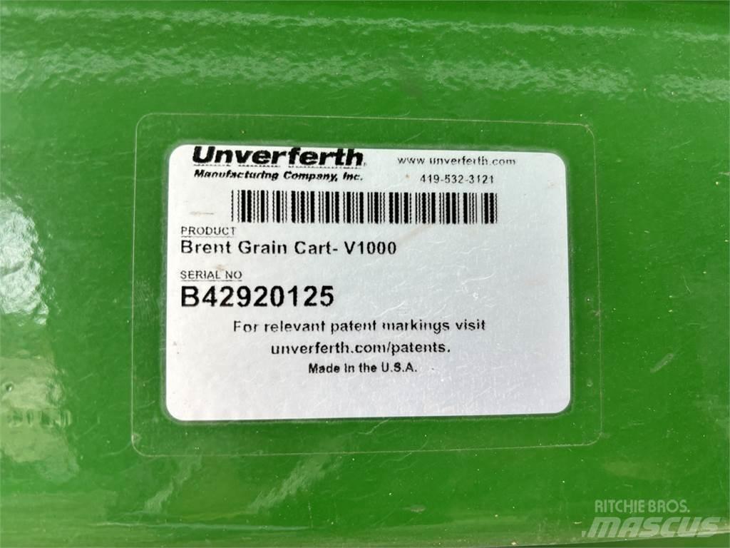 Brent V1000 Grain / Silage Trailers
