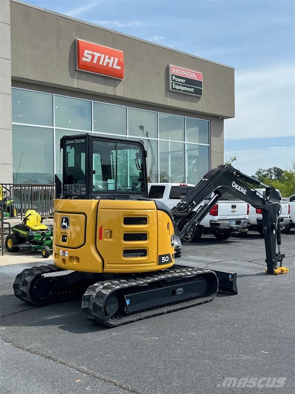 John Deere 50 P Mini excavators < 7t (Mini diggers)