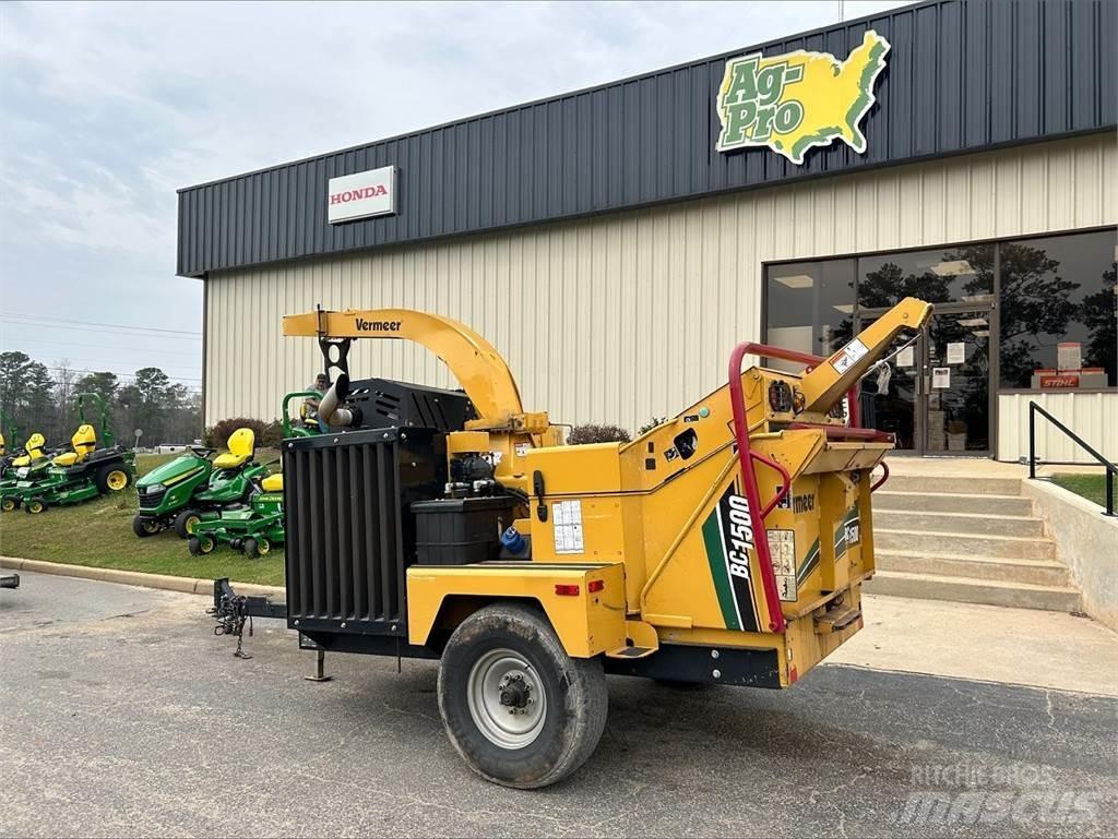 Vermeer BC1500 Stump grinders