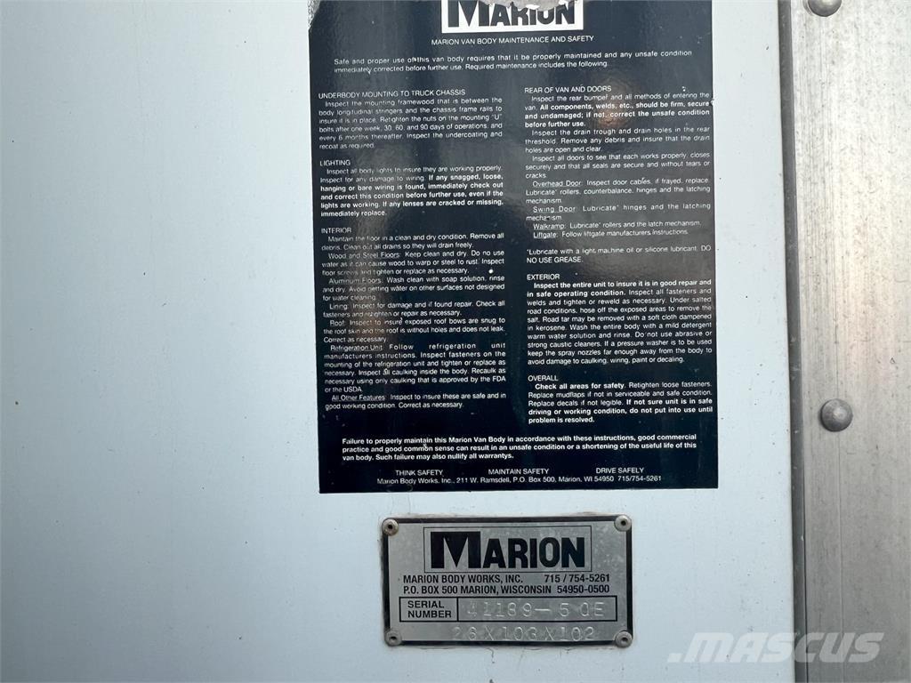 Peterbilt 337 Box body trucks