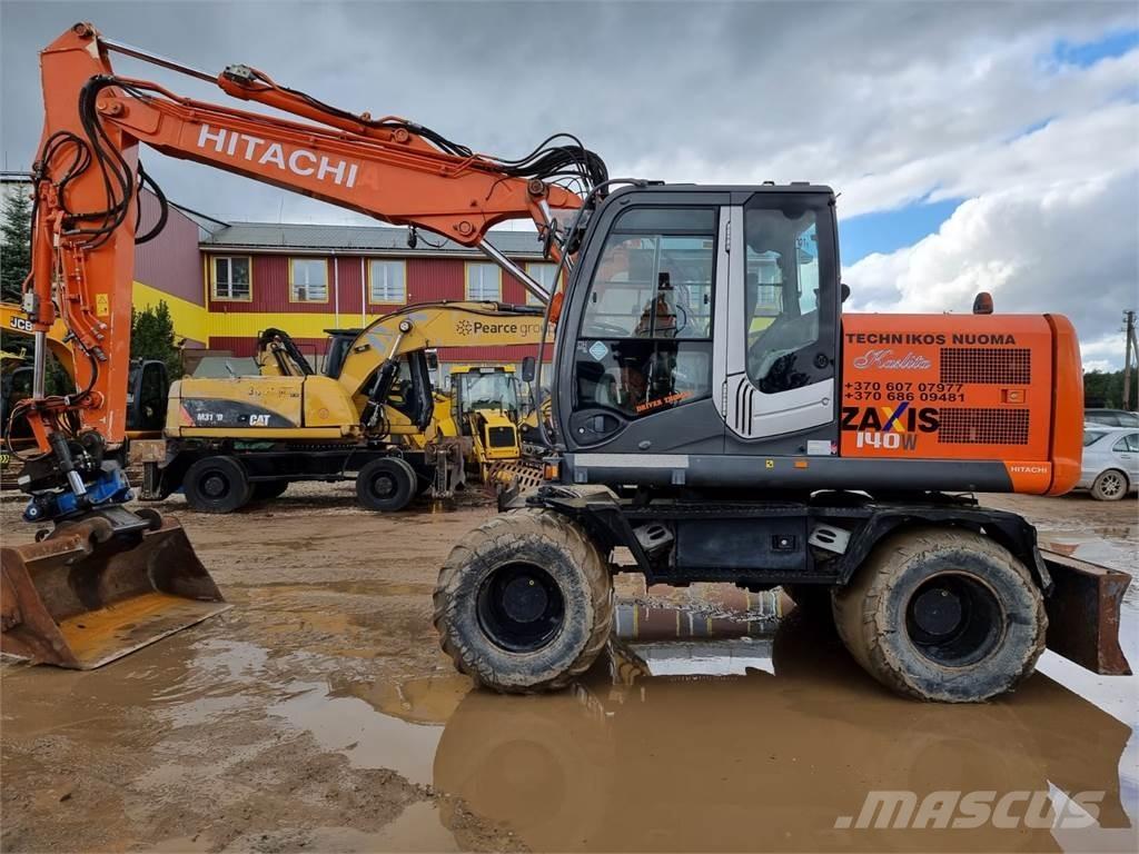 Hitachi ZX140W-3 Wheeled excavators